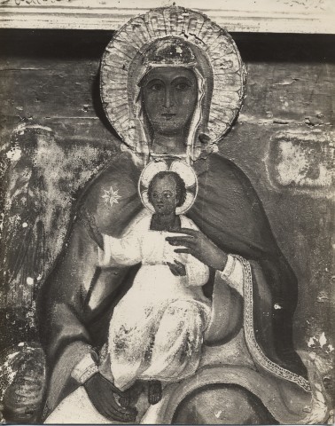 Brogi — Maestro del Bigallo - sec. XIII - Madonna con Bambino — particolare